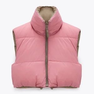 Zara reversible vest